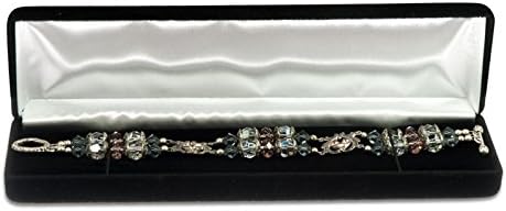 Black Velvet Bracelet Box