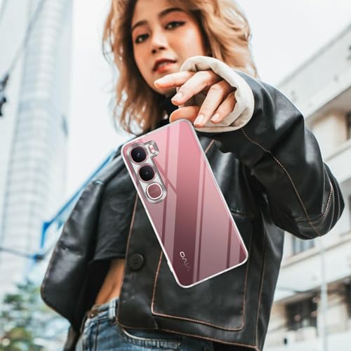 Image of Jkobi Vivo Y31 5G (Clear Shockproof Case with Camera Protection | Soft and Flexible | Transparent)