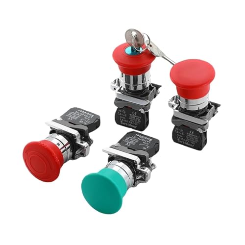 Bouton d'arrêt d'urgence XB4 pour sécuriser votre atelier mécanique
