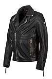 Die Jacke ist deutlich tailliert (Slimfit!), fällt also schmal aus und soll eng anliegen; präsentiert sich im coolen Look, Gipsy-Logo auf dem linken Arm