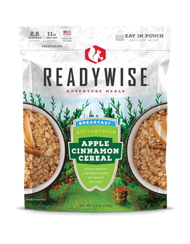 READYWISE - Outdoor Apple Cinnamon, 2.5 Servings, Pack of