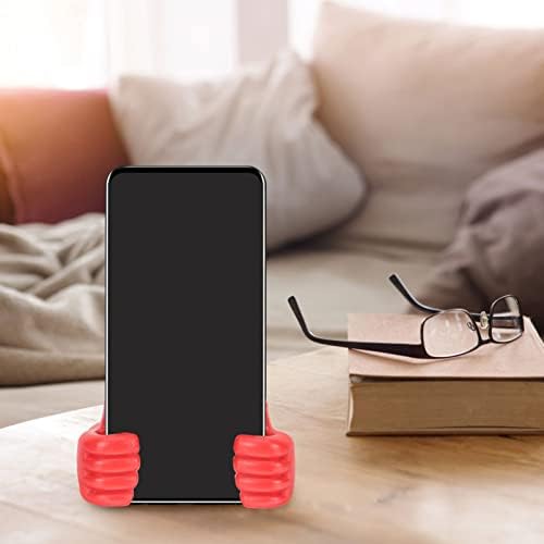 BESPORTBLE 10Pcs Thumbs Up Lazy Phone Stand: Phone Holder, Portable Mobile Phone Holder, Thumb Design Phone Stands,Fun Phone Stand, Lazy Phone Holder for Cell Phone, Phone (Random Color Mixing)
