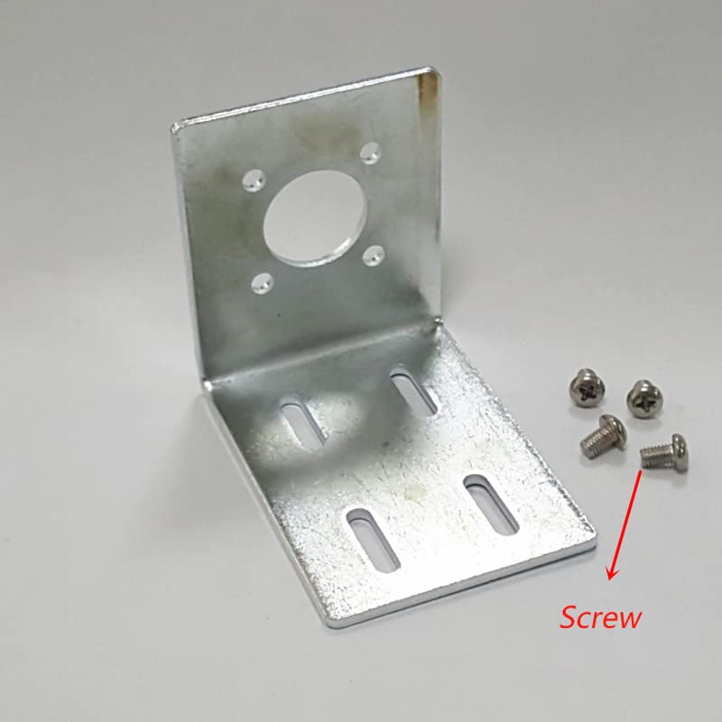 Generic 63ZYT108-R Permanent Magnet DC Motor Motor Bracket Mount L-Type Motor Tal Mount Accessories