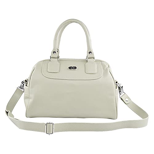 Bolsa Feminina AZALEIA em Couro (Bone)