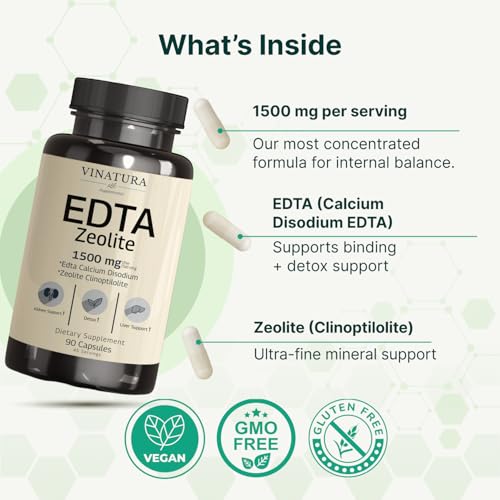 Vinatura EDTA Zeolite Capsules