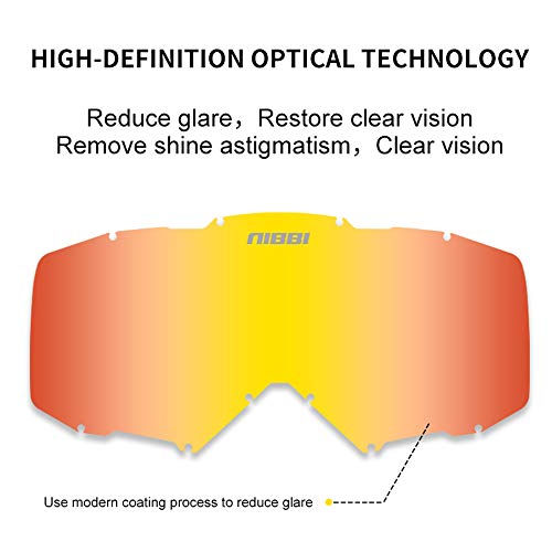 Nibbi Mx Goggles Off-Road Motorcycle Goggles (Green) #TOP2