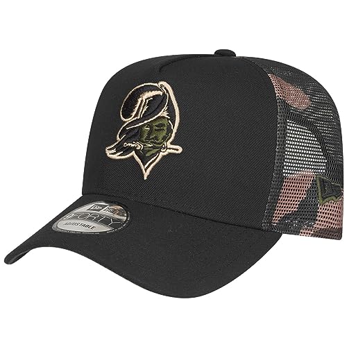 New Era Snapback Trucker Cap Tampa Bay Buccaneers Wood - vue 2