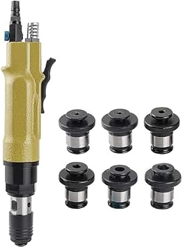 Pneumatic Tapping Machine,High-Speed Reversible Air Drill Tool for Hole Drilling,Self-Locking Head,for Boring and Milling Applications,Wide Application
