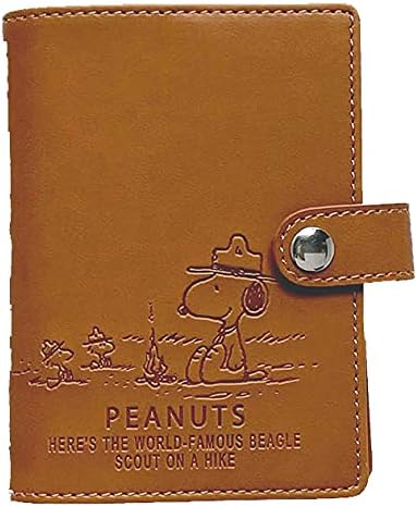 Amazon Co Jp バンガード スヌーピー カードケース レディース 薄型 スリム 携帯用 枚 おしゃれ フェイク レザー 型押し かわいい Snoopy ビーグルスカウト ブラウン ホーム キッチン