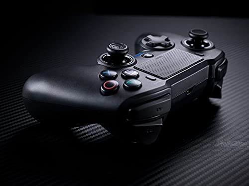 Nacon Asymmetric Wireless Manette de Jeu PC,Playstation 4 Noir - Accessoires de Jeux vidéo (Manette de Jeu, PC,Playstation 4, Analogique/Numérique, Options,Share, avec Fil &sans Fil, Bluetooth/USB)