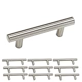 Kompatibel: Diese modernen Möbelgriffe passen ideal zu Schränken, Tür und Schubladen in Küche, Wohn, Kleiderschrank, Bad und Essbereich.