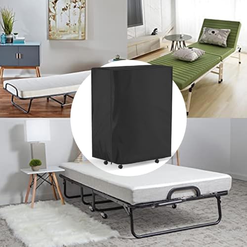 Funda de cama plegable transpirable para guardar en el trastero 8