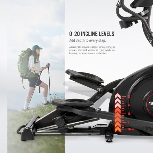 Image of SOLE Fitness Elliptical Exercise Machines, Models E25, E35, E95, E95S, E98, Elliptical Machines for Home Use, Home Exercise Equipment for Cardio Training, Work from Home Fitness Stepper Machine