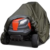 Waterdicht Grasmaaidekzeil, Zitmaaierhoes, Uv-bestendige Zitmaaier, Stofbescherming, Weerbescherming, Tuin, Outdoor Beschermhoes (Color : Green, Size : M