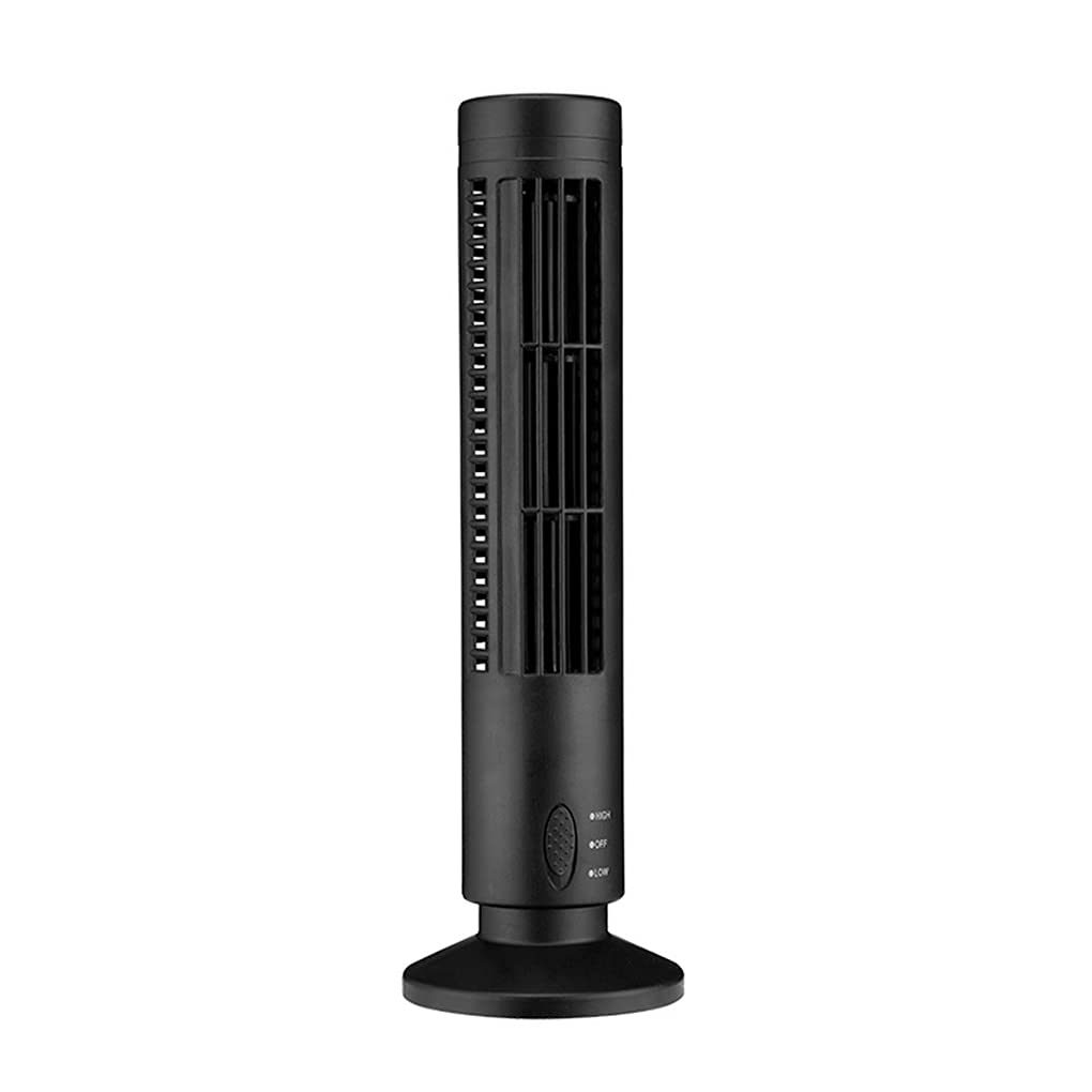 Przenośny klimatyzator USB, mini pionowy wentylator bez łopatek wirnika, letni klimatyzator do domu, biura i podróży, wentylator wieżowy, 3 prędkości nawiewu, stół