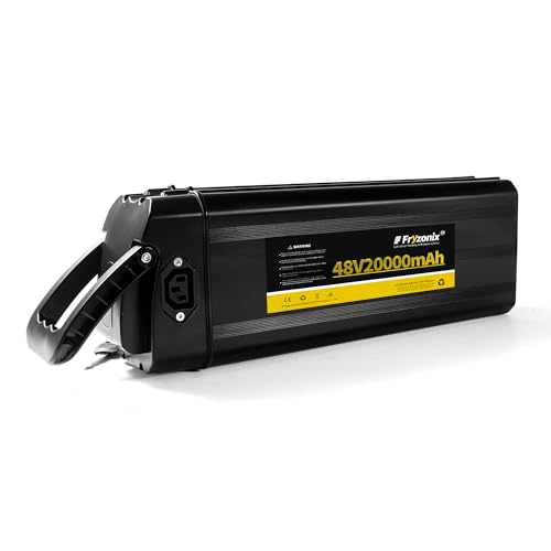 Fryzonix 48V 20Ah Folding Ebike Battery + 2A Charger