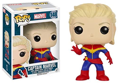 Funko 7274 Pop! Marvel: Unmasked Captain Marvel
