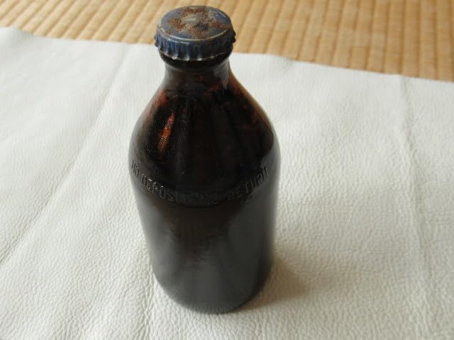 1950年頃トキワインキTOKIWA INK 輸出用 万年筆用 インク瓶 最高 王冠