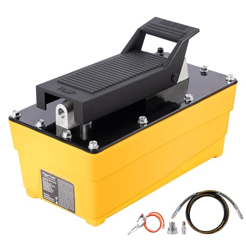 VigorTrek Air Hydraulic Pump, 10,000 PSI, 0.6 Gal Foot