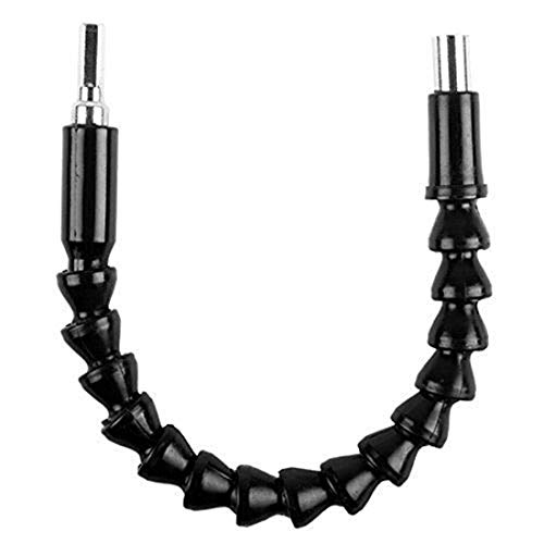 Image of DIY Crafts Flexible Holder Drill, Design No # 3, Flexible Holder Drill for Black 30cm 11.8 inch Tools Shaft + 10 Pcs End Bits + Extensi (Flexible Holder Drill, Design No # 3)