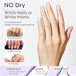 Modelones Acetone Nail Polish Remover, Gel Polish Remover with Jojoba Oil Gentle Professional Soak Off Removal for Press On Nails Glue Acrylic Dip Powder Nail Care Gift for Women 8 Fl Oz, Lavender - Image 4