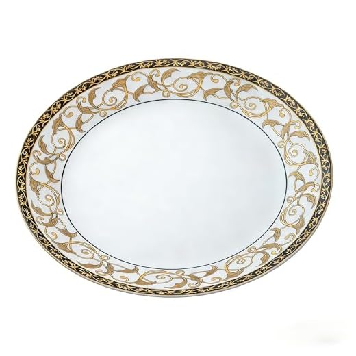 Jogo de 6 Pratos Rasos de Cerâmica