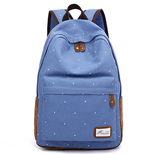 Sac à dos en toile multi-usage pour excursion et cours - Style casual