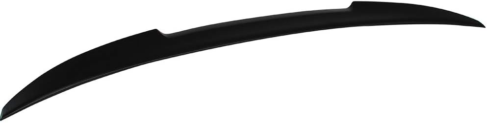 IKON MOTORSPORTS Trunk Spoiler Compatible with 2012-2020 BMW 3 Series F80 M3 & F30, V Style Painted #300 Alpine White III ABS Rear Wing