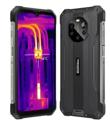 Blackvie BL8800 Night Vision & BL8800 Pro 5G Rugged Machine, Thermal Imaging Camera FLIRR, 6.58" 8GB+128GB, 8380mAh With 33W(�u���b