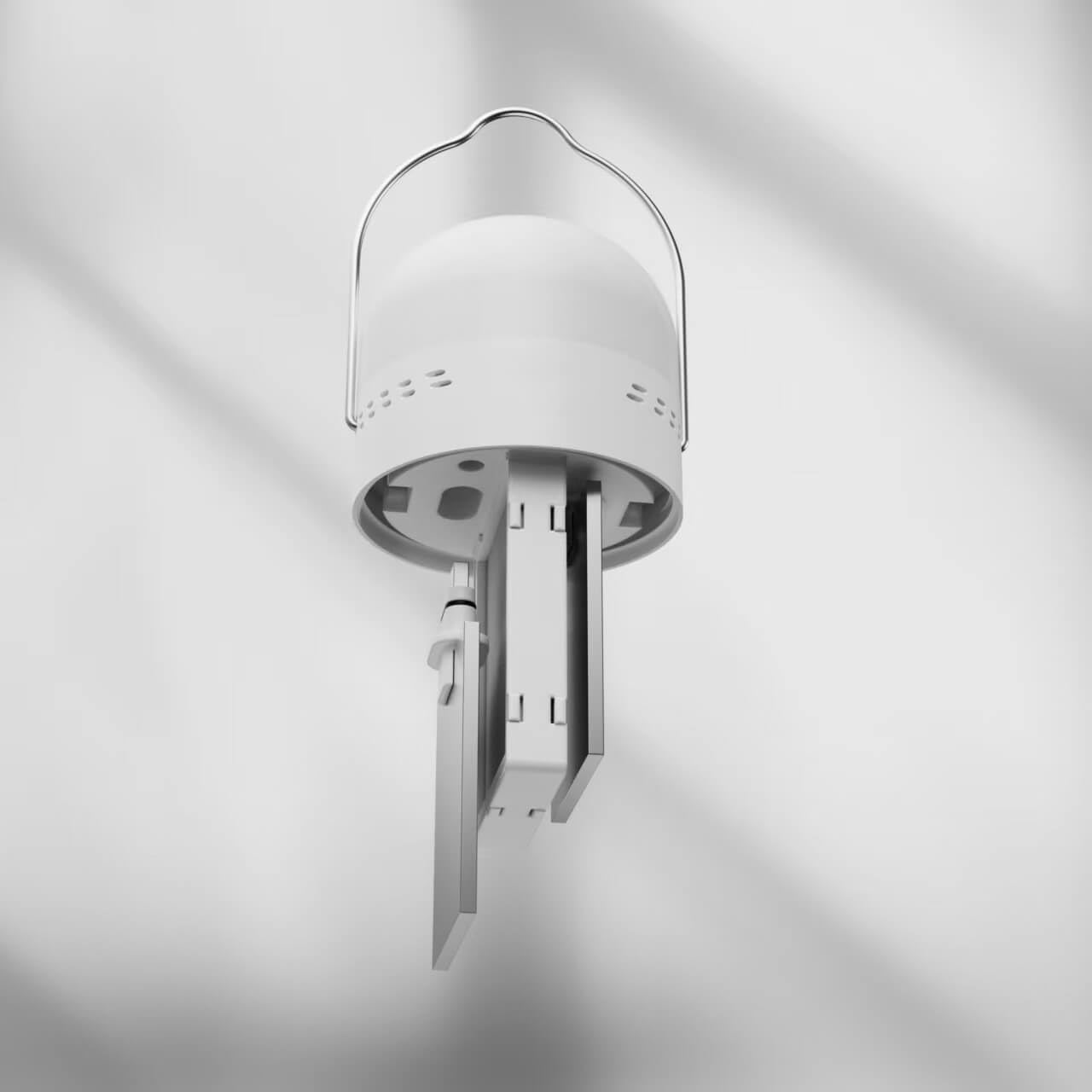 Lampa ze słoną wodą, LED, przenośna latarnia na kemping, wędkowanie i do użytku awaryjnego