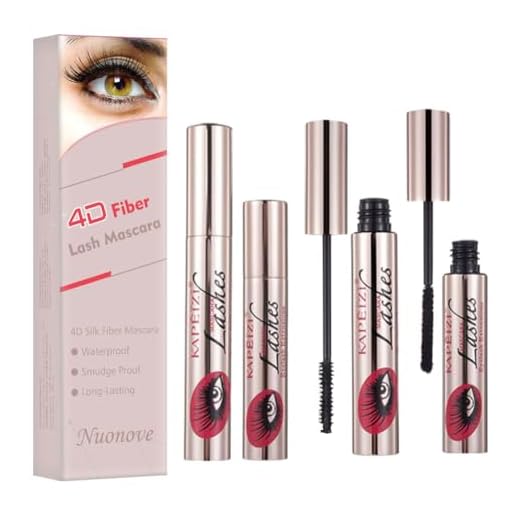 4D Silk Fiber Eyelash Mascara, 4D Mascara, 4D Máscara de Pestañas de Fibra de Seda, Larga duración, sin arrugas, sin manchas, más larga, más gruesa, Negra