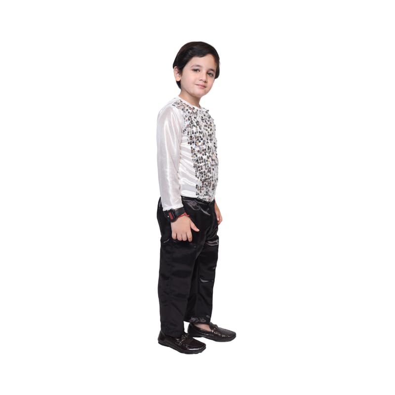 Image of Kaku Fancy Dresses Lycra T-Shirt For Kids, Dance Costume For Boy & Girls