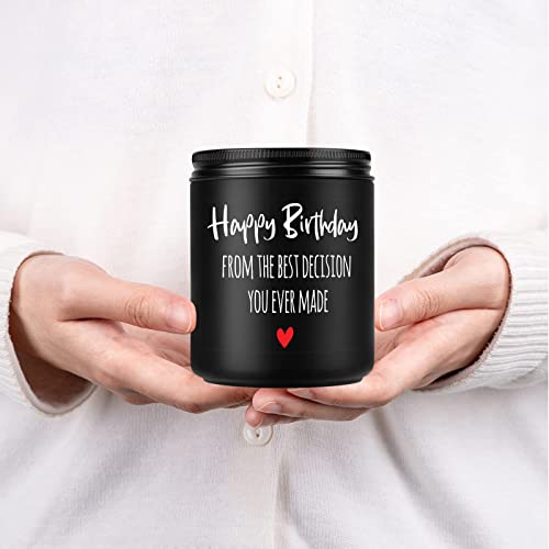 Fairy's Gift Manly Happy Birthday Candles For Husband, Boyfriend, Fiance - Hilarious Husband Birthday Gift Ideas - Funny Birthday Gifts For Husband From Wife, Boyfriend Birthday Gifts From Girlfriend #TOP4