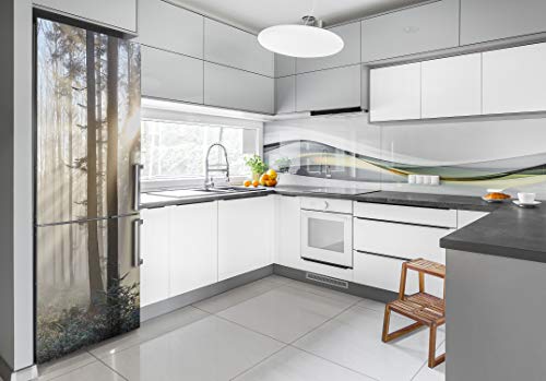 Cubierta de refrigerador autoadhesiva y lavable 60x180 cm para proteger tu cocina 3