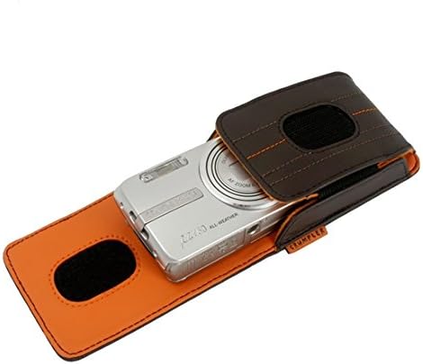 Crumpler Gofer Royale 55 Leather Pouch - Brown/Orange