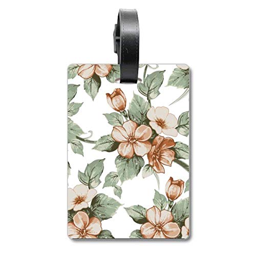 Étiquette de valise en rotin | Porte-adresse décoratif pour bagage cabine