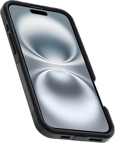 Coque iPhone 16 OtterBox Commuter fine et noire anti-choc - 2
