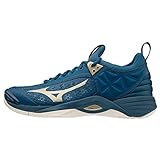 mercadolibre zapatillas mizuno voley mujer  Mizuno Momentum, Zapatillas de vóleibol Unisex Adulto, Hydro/8382c/Legion Blue, 44.5 EU