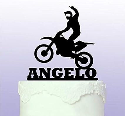 Personnalise Fun Gateau De Motocross Amazon Fr Cuisine Et Maison