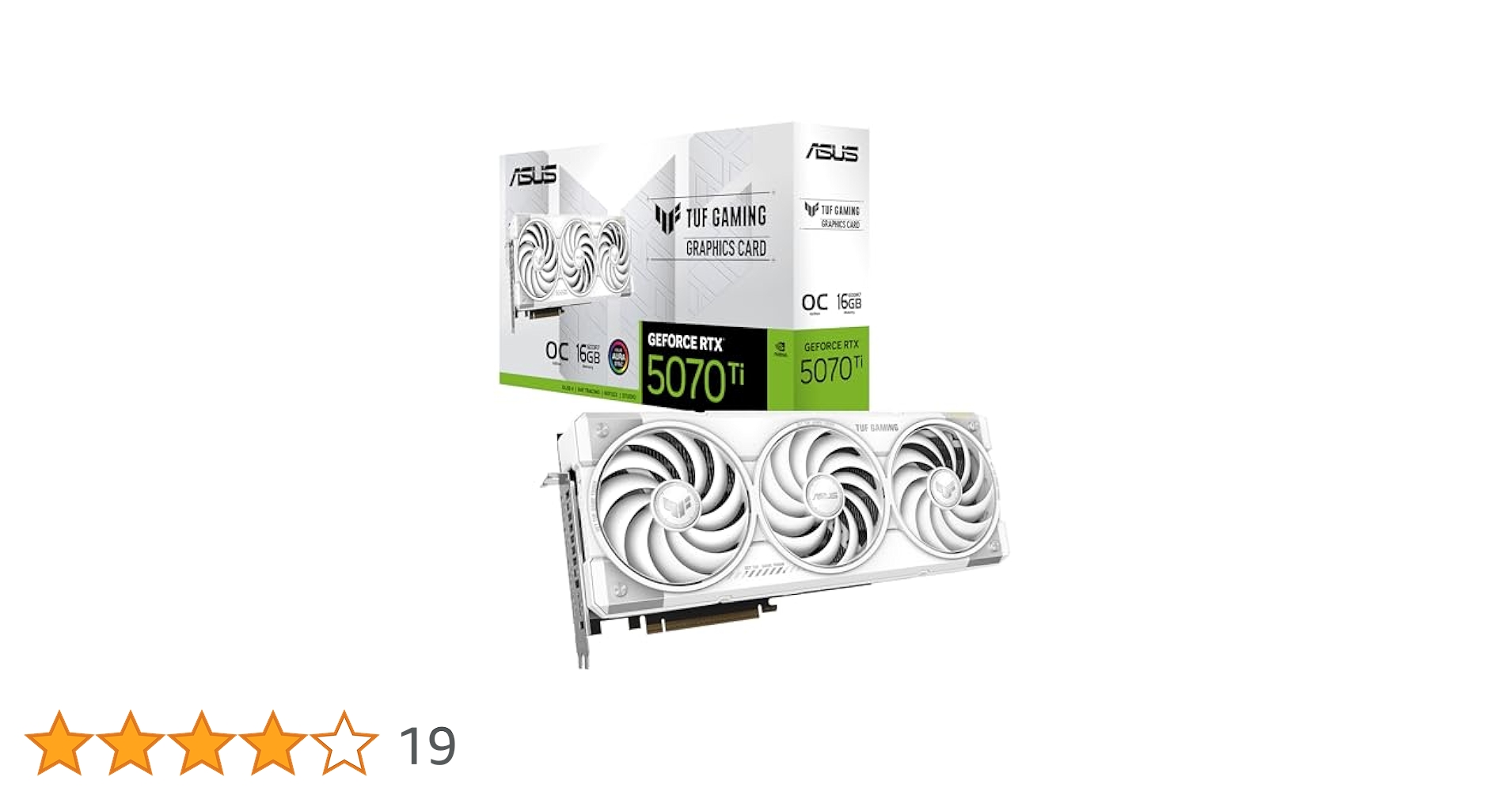 Amazon | ASUS TUF GAMING GeForce RTX 5070 Ti 16GB GDDR7
