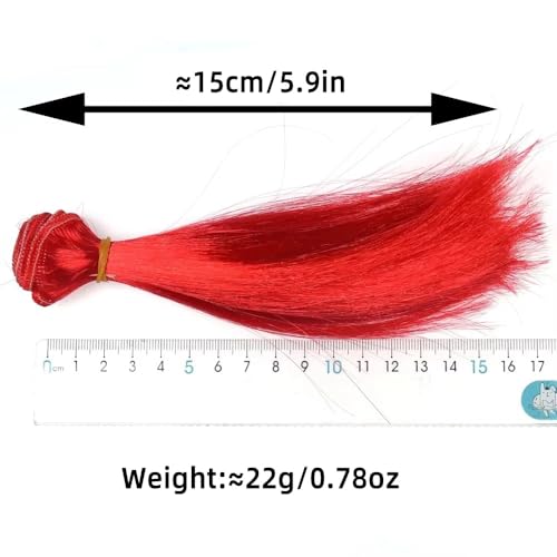 Material sintético para atado de moscas, 3 piezas, 5.91 in miniatura 2