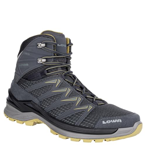 LOWA Stiefel mittel INNOX PRO GTX MID [2024] stahlblau/senf, 43.5