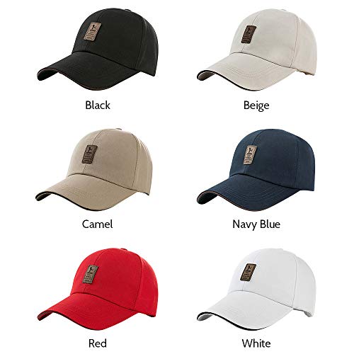 Honelife Homens Moda Chapéu De Beisebol Esportes Ao Ar Livre Pico Boné Confortável Respirável Macio