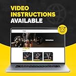 Heavy Duty Wrist Wraps & Lifting Straps – Weightlifting Wrist Wraps for Men with Silicone Grip & Padding – Gym Wrist Straps for Weightlifting - Image 3