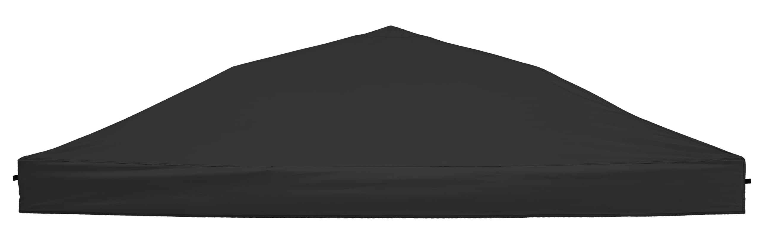 Replacement Canopy Top, 10' x 10' Pop-Up Cover for Canopy Straight Leg Tent Cover for Outdoor Garden Patio Camping Sun Shade (1pc Top Cloth Only) Black