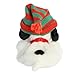 Aurora® Festive Peanuts® Palm Pals™ Snoopy Beanie Stuffed Animal - Classic Characters - Lasting Memories - White 5 Inches