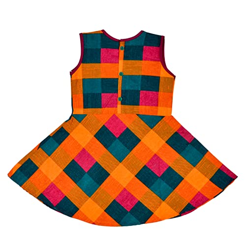Image of Sathiyas 100% Cotton Girls Dress- Pack of 3