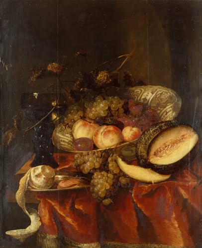 Posters Fruit dans un bol en porcelaine Wanli Craak pour un salon élégant