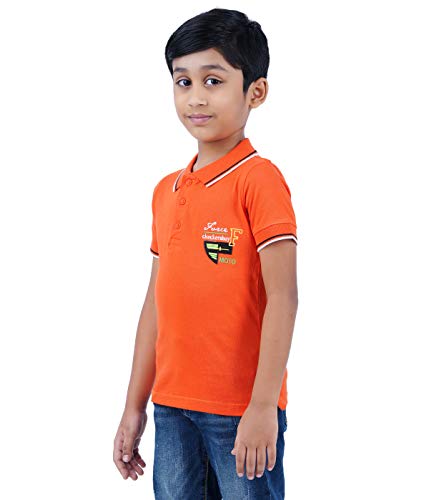 Image of CHECKERSBAY Boys Cotton Polo T-Shirt
