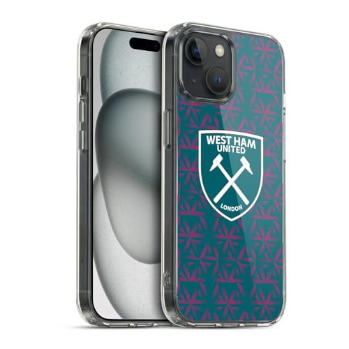 Funda de Gel West Ham United FC para iPhone 15 Carcasa Escudo Portero 2022/23